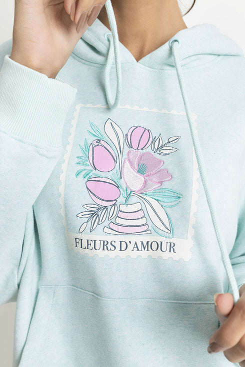 The Oversized Floral Hoodie